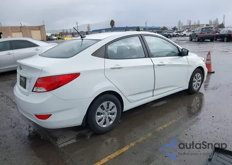 2015 Hyundai Accent Gls z USA, uszkodzony, nr VIN KMHCT4AE7FU919190